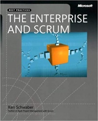 The enterprise and scrum book cover