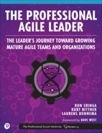 The professional agile leader book cover