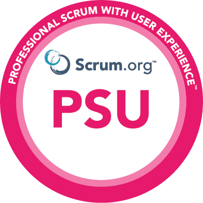 Professional Scrum with User Experience Course Logo