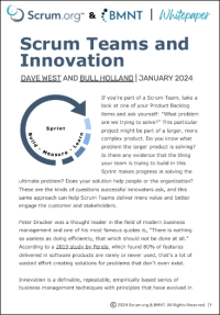 Scrum teams and Innovation