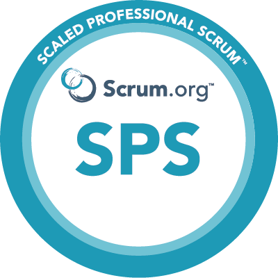 Scaled Professional Scrum course logo